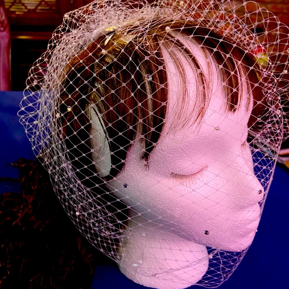 Custom Handmade Bird Cage Bridal Veil